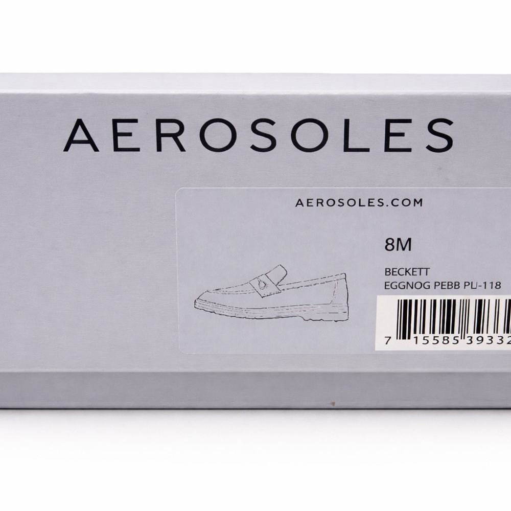 Aerosoles Beckett Loafers – Cream – Size 8 – NIB - Picture 7 of 10